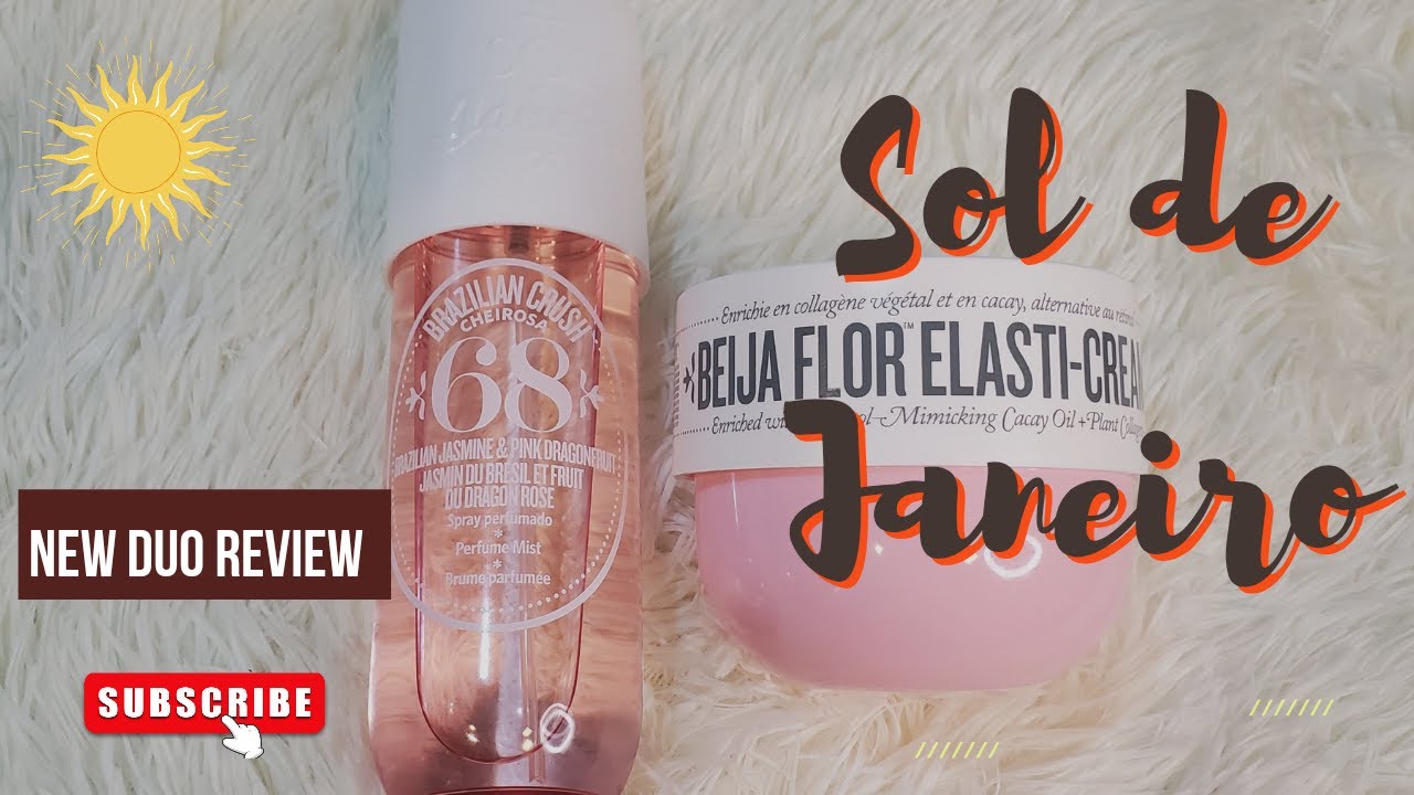 *NEW* Beija Flor ElastiCream and Cheirosa 68 Perfume Mist by Sol de