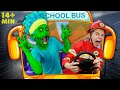 Wheels on the Zombie Bus + Zombie Epidemic Song + More | Nursery Rhymes &amp; Kids Songs