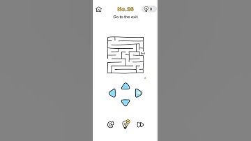 Brain 🧠 out Game 🎮 level 26=Go to the exit. solution