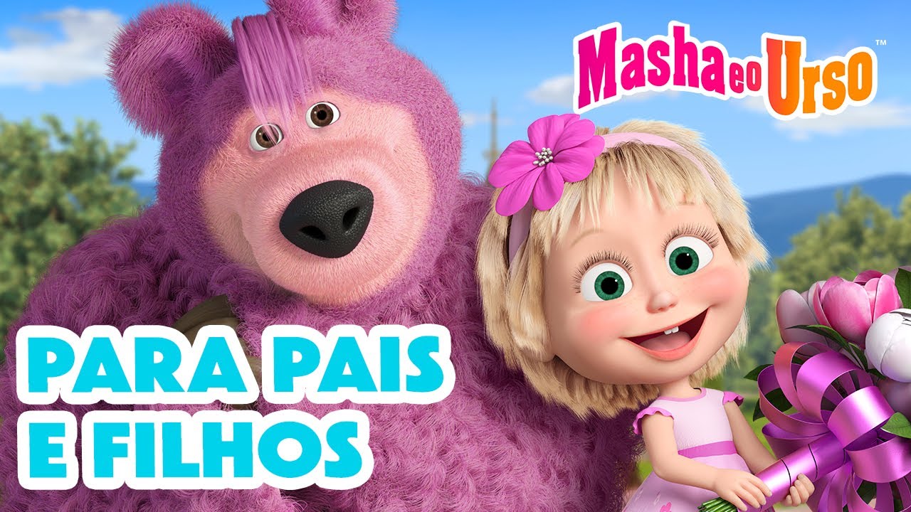 Masha e o Urso 👱‍♀️🐻 👨‍👩‍👧 Para Pais e Filhos ❤️ Coleção de desenhos animados