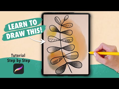 Anyone Can Draw This PAPER CUT LIGHT BOX in Procreate - Easy step by step  tutorial for beginners 