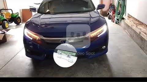 UNIVERSAL: PROFILE PIVOT SEQUENTIAL DRL BOARDS 2018 Civic Complete