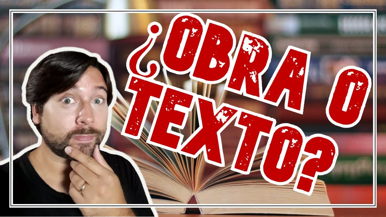 6- "DE LA OBRA AL TEXTO" según ROLAND BARTHES - SERIE "ERGO LIBRIS ...