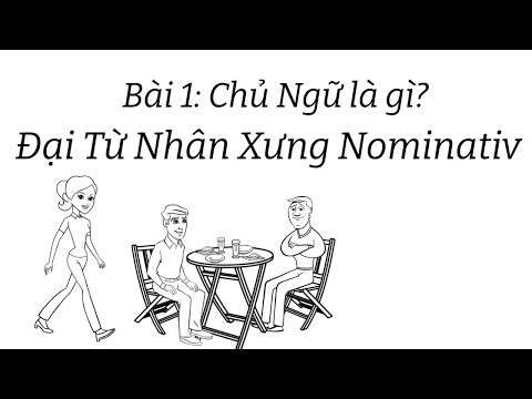 Video Ngữ pháp tiếng đức A1.1 | Bài 1 | Chủ ngữ là gì | Đại... - youtube