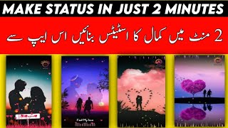 Trending Whatsapp Status Editing in Just 2 Minutes | How to make status video | tiktok viral video screenshot 2