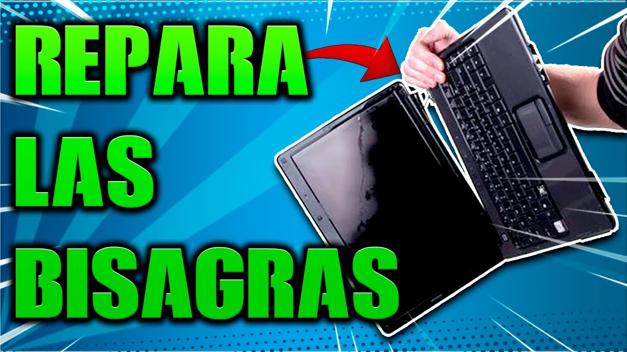 💻 REPARAR las bisagras desprendidas de tu laptop, METODO EFECTIVO PUEDE