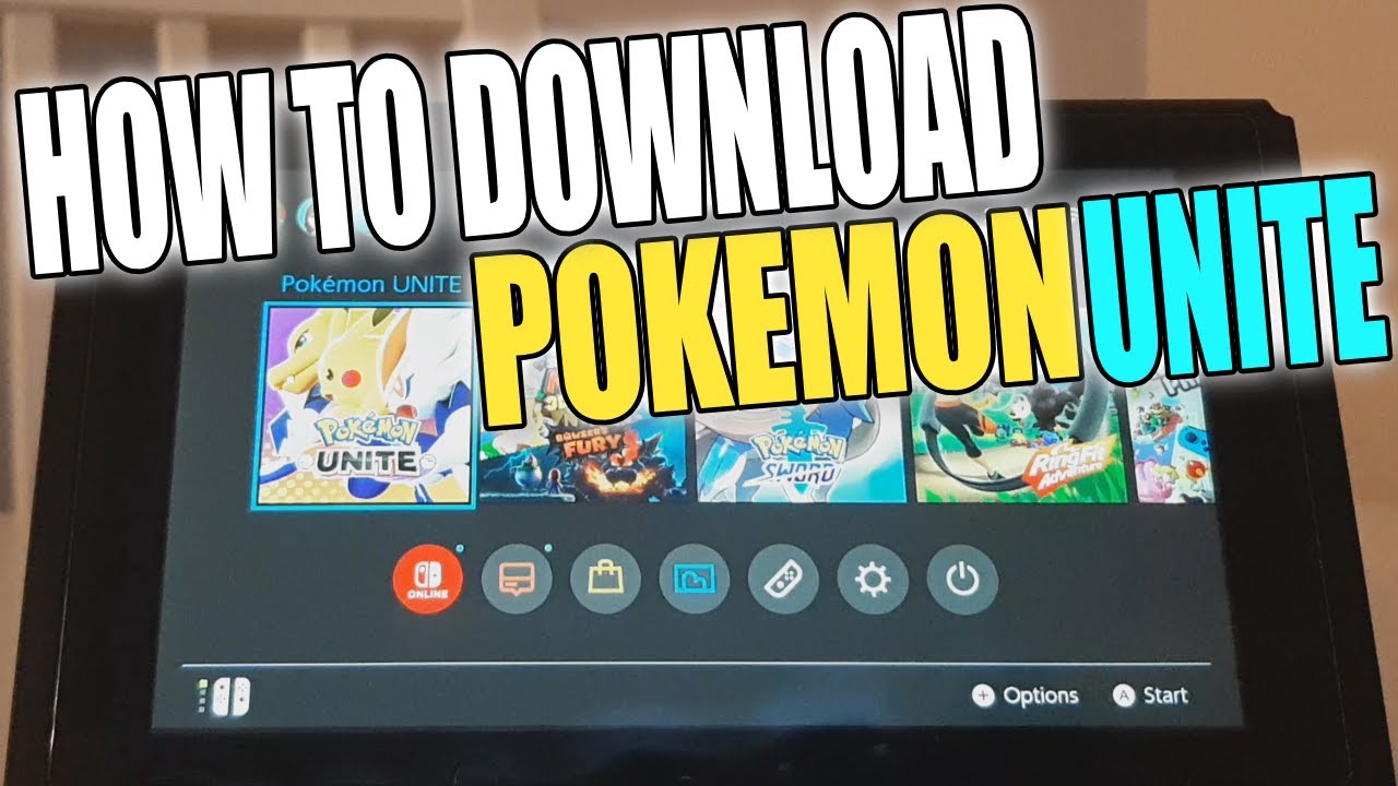 Como Baixar Pokémon Unite no Nintendo Switch