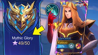 I USE NEW LANCELOT BUILD IN MY LAST MATCH BEFORE GLORY!! (Please try!)