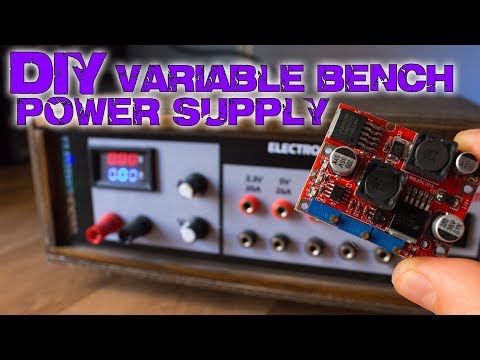 DIY variable bench power supply (less than 10$)
