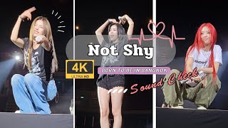 [4K] 240316 Not Shy (Sound Check) - BORN TO BE in Bangkok