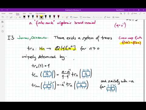 Paul Wedrich "Derived annular Khovanov-Rozansky invariants" Part 1