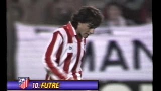 1990/91.- Atlético Madrid 2 Vs. FC Barcelona 1 (Liga - Jornada 9)