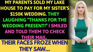 My Parents Sold My Lake House for My Sister’s $150K Wedding—Then Laughed, “Thanks for the Gift!” Update