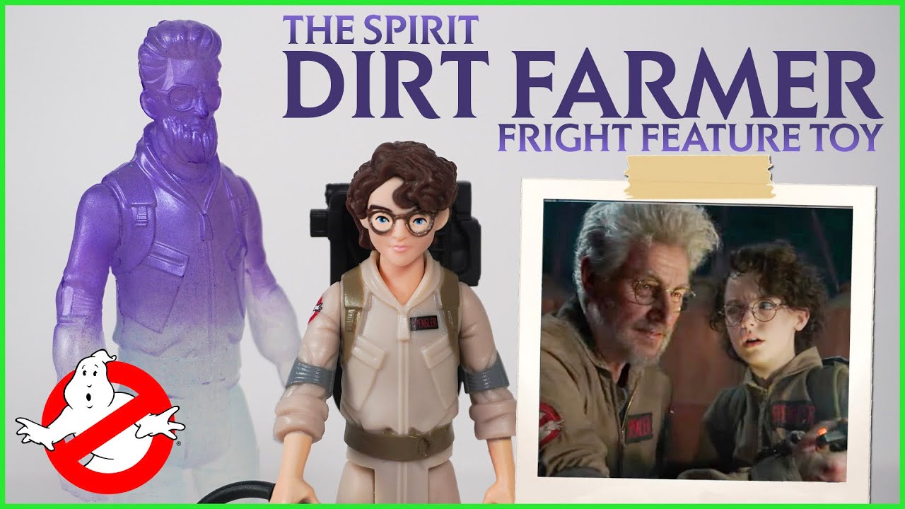 Ghostbusters Spirit Dirt Farmer Fright Feature toy | UNBOXING