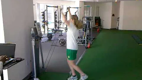 Xtreme Athlete Julia Hooks Xtreme Snatch 20 reps