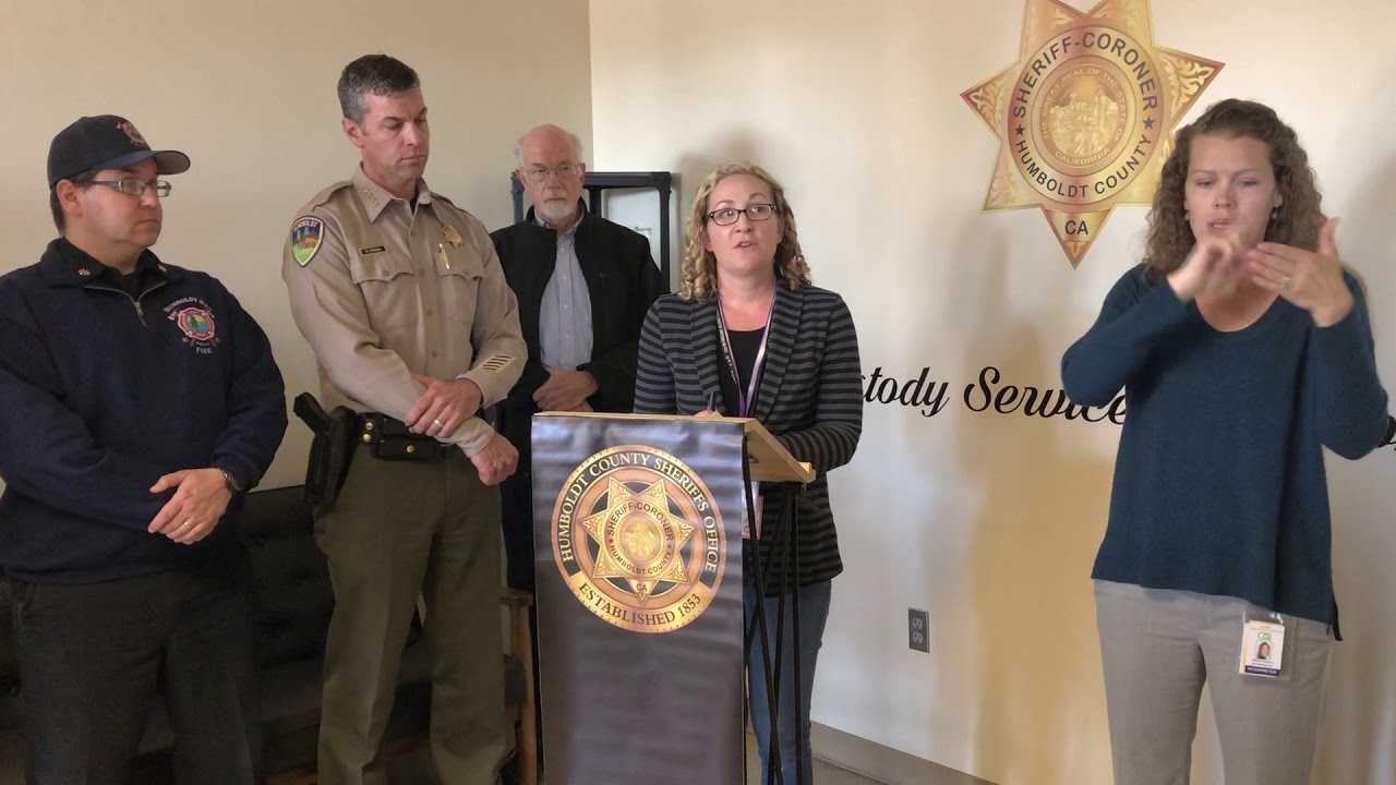 Humboldt County press conference, part 2 YouTube