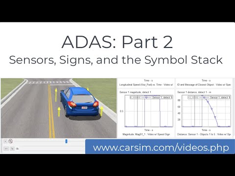 ADAS: Part 2, Sensors, Signs, and the Symbol Stack