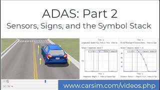 ADAS: Part 2, Sensors, Signs, and the Symbol Stack