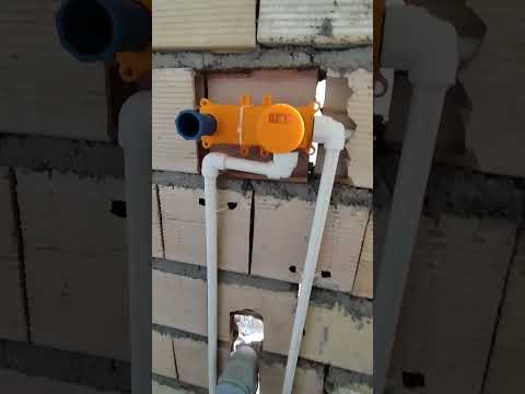 اینم از اجرای نصب شیر توکار ک لار لوله مدرن 