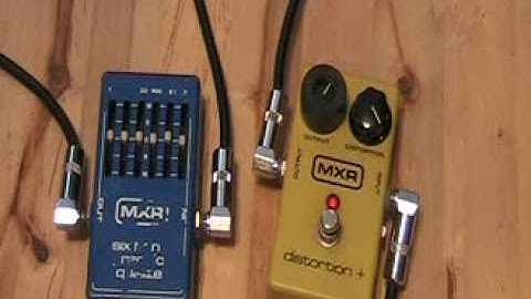 MXR Distortion+ and Six Band Graphic