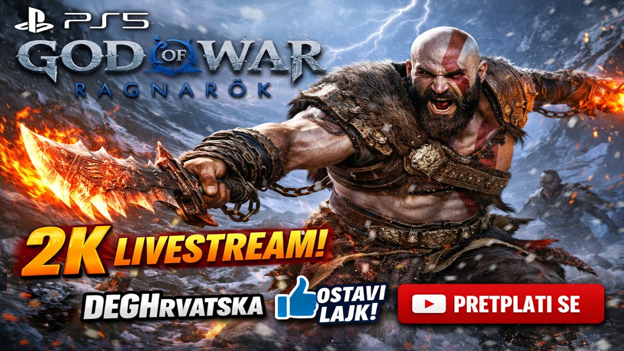 God of War Ragnarök OSMA EPIZODA /EP.8/DEGHrvatska/PS5 GamePlay