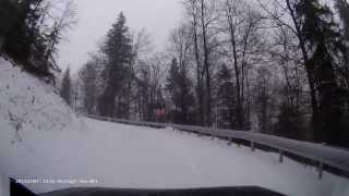Romanian roads * Scarisoara Glacier, in winter (1/2) * 2013.12.07
