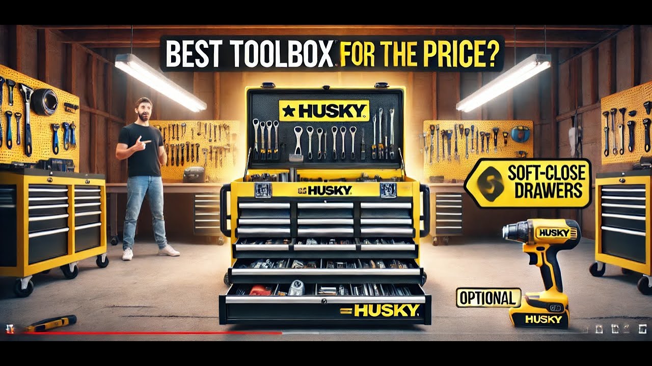 Husky Toolbox Review: Best Toolbox for the Money? - YouTube