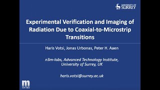 Experimental Verification and Imaging of Radiation Due to Coaxial-to-Microstrip Transitions