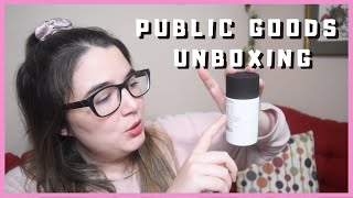 PUBLIC GOODS UNBOXING | SUSTAINABILITY & GREAT PRICES @ABiteofAshleyNicole