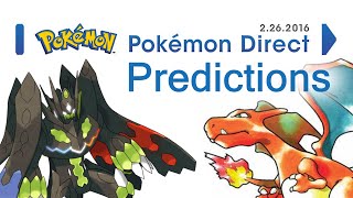 Pokémon Direct 2.26.16 Predictions