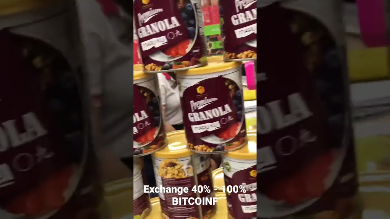 BITCOINF Shopping Fair Exchange 40% - 100% BITCOINF