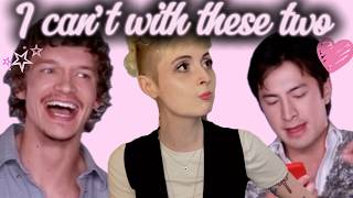 Reacting to Connor Storrie & Hudson Williams interviews! (pt 2)