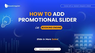 How to Add Promotional Sliders in Booking Engine (English)