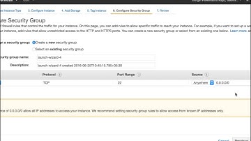 Hadoop lab - Provision EC2 instance from AWS