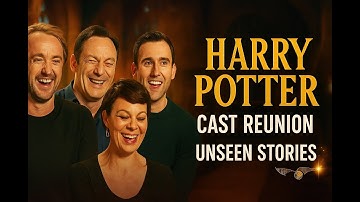 Harry Potter Cast Reunion Q&A | Tom Felton, Jason Isaacs, Matthew Lewis & Helen McCrory