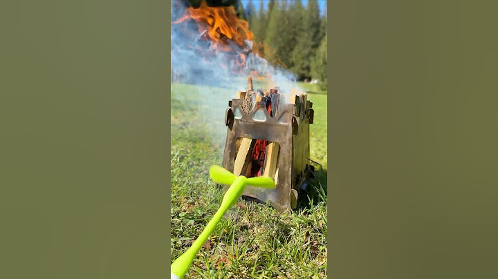 This TINY TOOL Turns ANY STOVE into a TURBO BURNER! 🔥 #camping #survival #lifehacks #skills