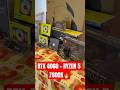 🔥RTX 4060 + RYZEN 5 7600X | #pc #rtx #ryzen #nvidia #gaming #shortvideo