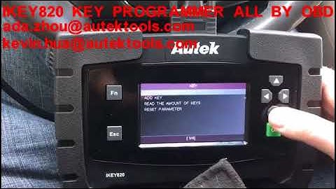 AUTEK IKEY820 Add Keys for 2011 Ford Taurus