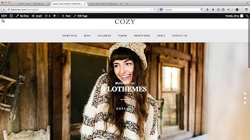 Flothemes :: Cozy - Import Demo Content