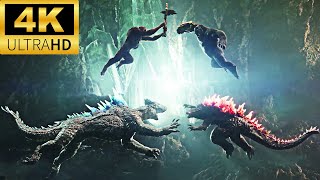 Godzilla & Kong Vs Shimo & Skar King - Final Battle Scene | Godzilla x Kong: The New Empire (2024)