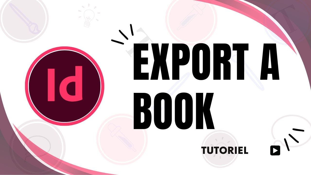 How to Export a Book for Print in InDesign - YouTube