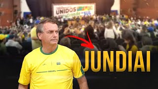 AGORA! Bolsonaro ao vivo em JUNDIAÍ -  Unidos Pelo Rio Grande do Sul