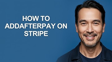 How to Addafterpay on Stripe - KevinHowTo