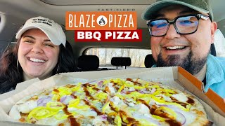 Blaze Pizza BBQ PIZZA 🍕Let’s Chat 💬