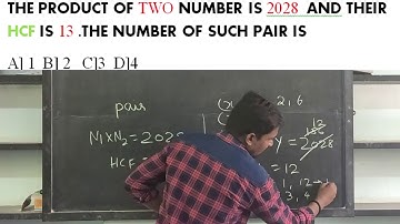 Hcf & lcm ( co - prime number )