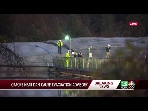 Cracks found at Twain Harte Lake Dam in Tuolumne County; Some evacuation advisories issued