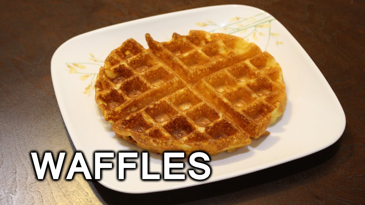 Light and Fluffy Waffles - Naan Central - YouTube