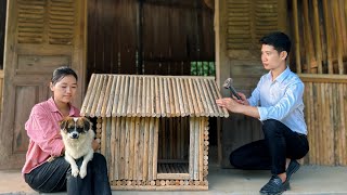 CEO John spent a day helping Tu Mai build a new house for Lucky, the start of a better future?