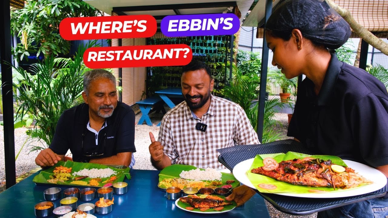എബിന്സ് റസ്റ്റോറന്റ് എവിടെയാണ്? Where's Ebbin's Garden Restaurant? What to try for lunch in Kochi?