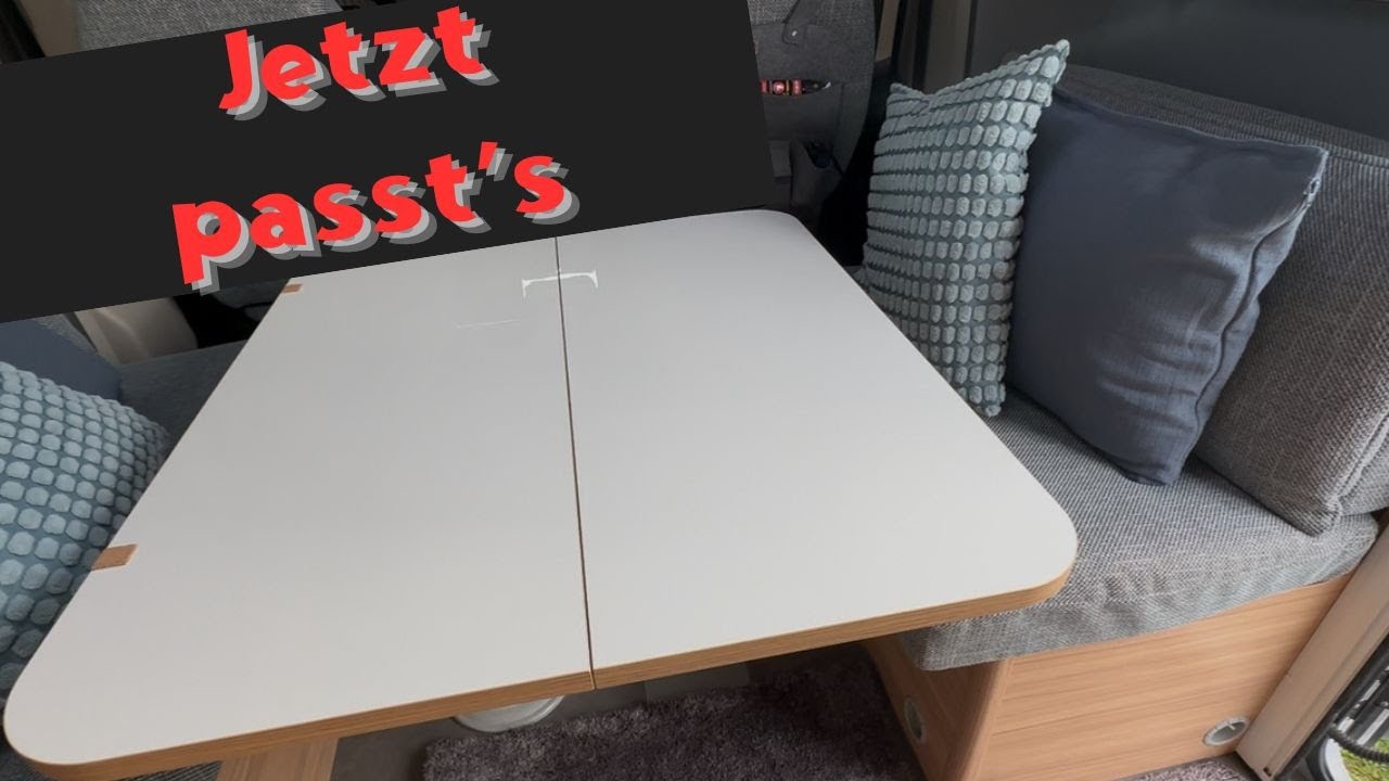 SO sitzt der Camper-Tisch perfekt | Profi-Einbau im Wohnmobil (Teil 2)